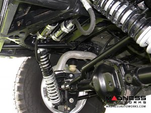 Ford F-350 Remote Reservoir Shock - Front - 2.0 Aluminum Series - 2.5" Lift